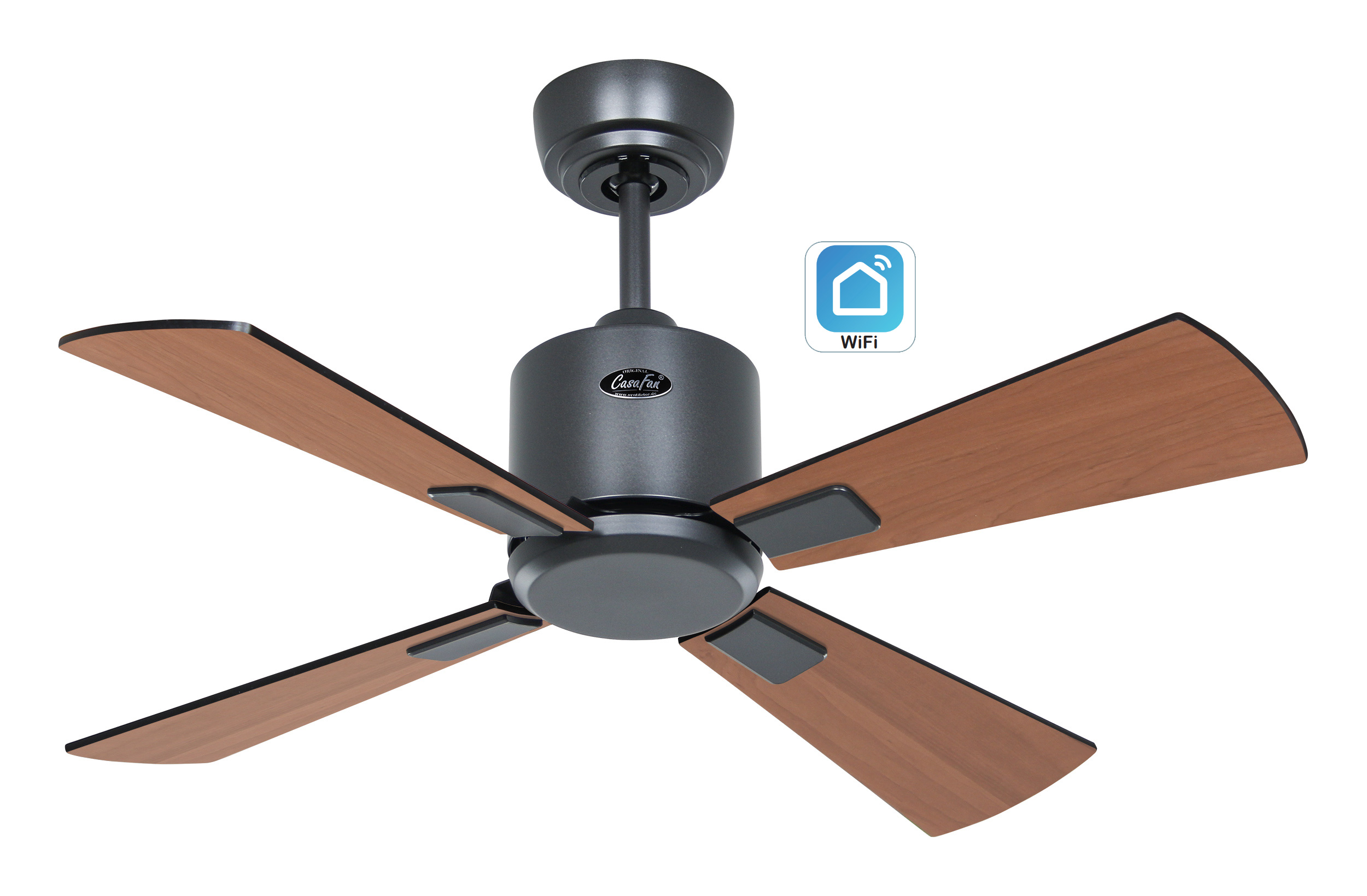 CasaFan Deckenventilator Eco Neo III 92 BG-SW/TK WiFi Produktbild Ean:4024397383078 SKU:952011W Deckenventilator von www.Deckenventilator-Experte.de Bild 1