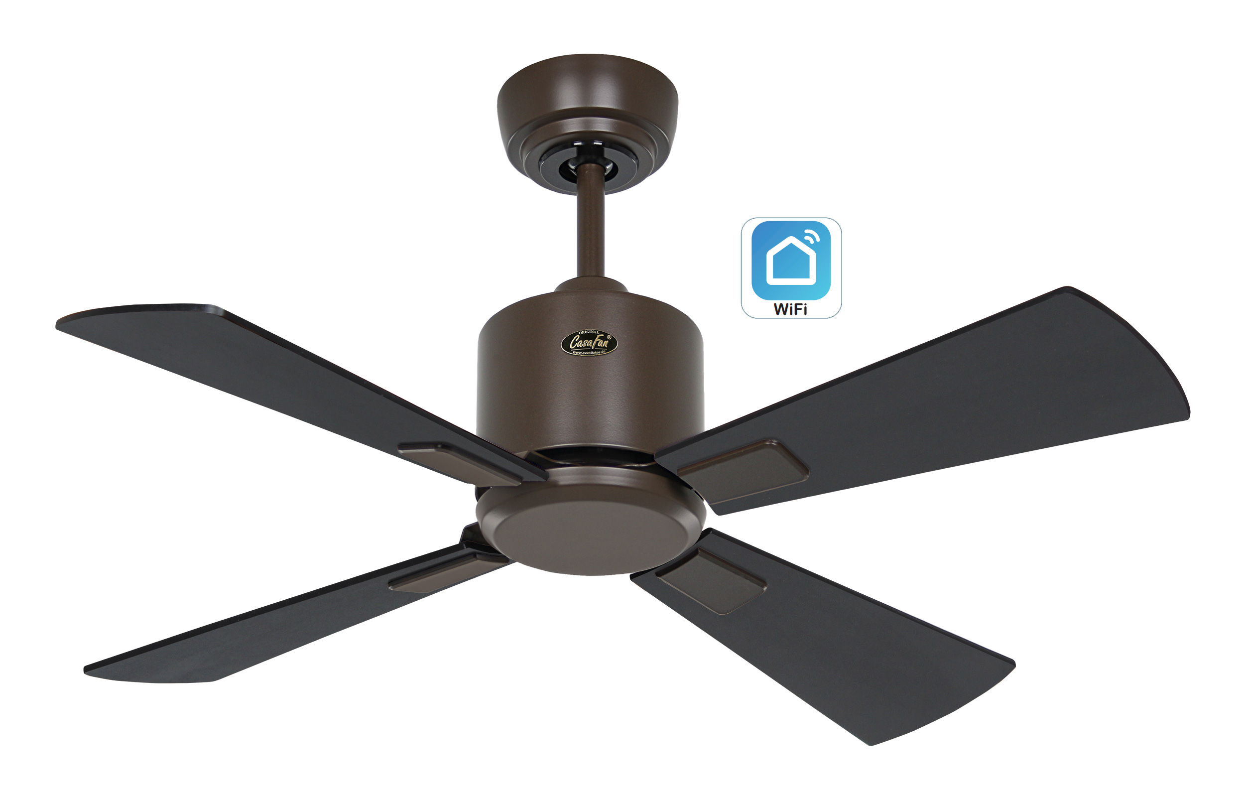 CasaFan Deckenventilator Eco Neo III 92 BZ-SW/TK WiFi Produktbild Ean:4024397383146 SKU:949001W Deckenventilator von www.Deckenventilator-Experte.de Bild 1