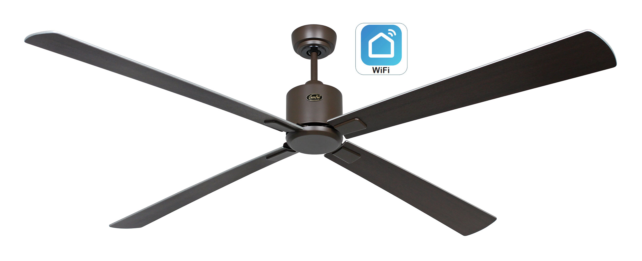 CasaFan Deckenventilator Eco Neo III 180 BZ-WN/SI WiFi Produktbild Ean:4024397383931 SKU:949411W Deckenventilator von www.Deckenventilator-Experte.de Bild 1