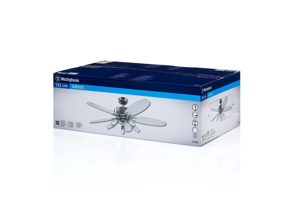 Westinghouse Arius 132 cm Deckevenventilator - EAN 4895105604897 Produkt 7255940 Bild 7
