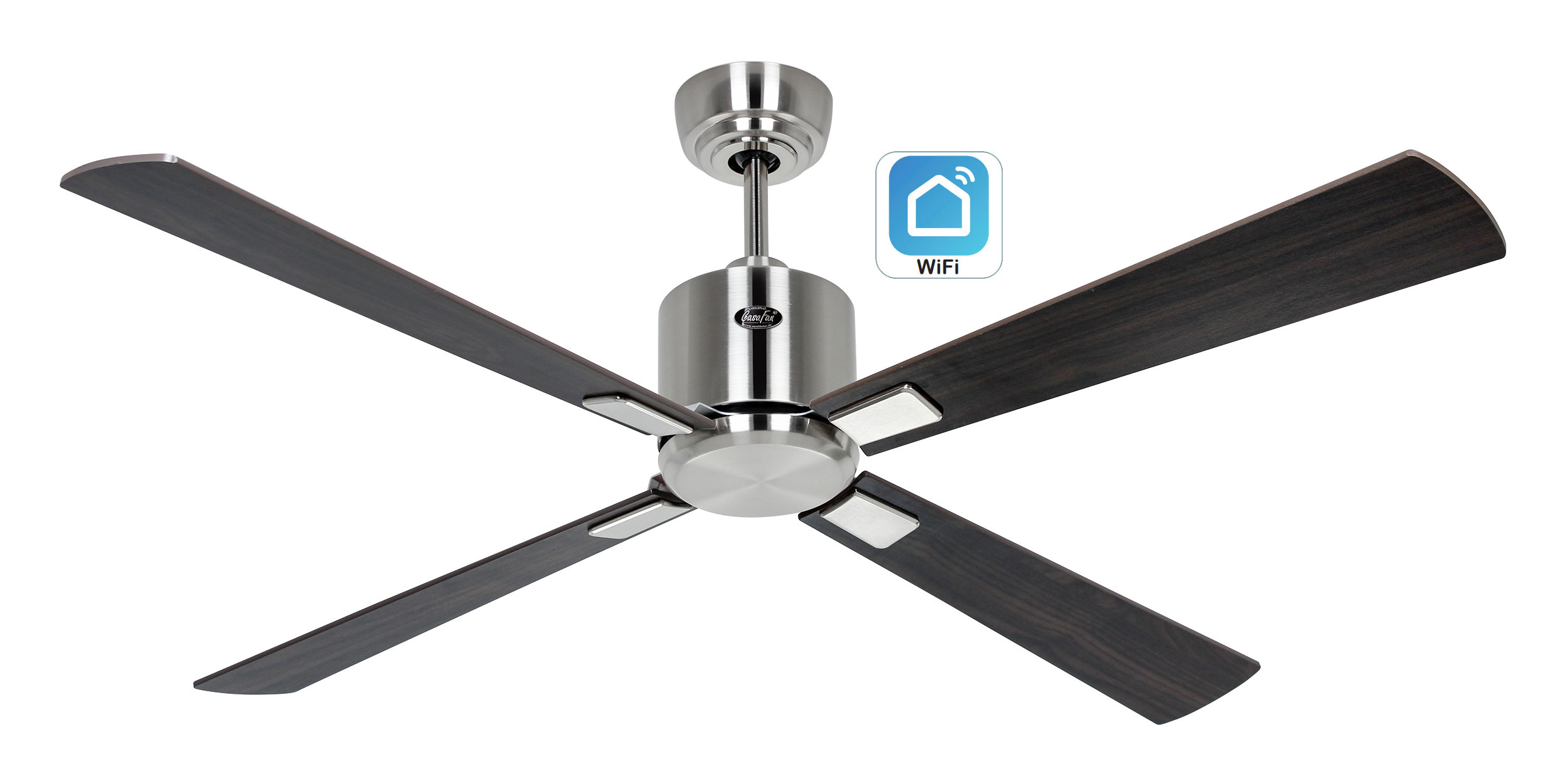 CasaFan Deckenventilator Eco Neo III 132 BN-NB/KI WiFi Produktbild Ean:4024397383498 SKU:942212W Deckenventilator von www.Deckenventilator-Experte.de Bild 1