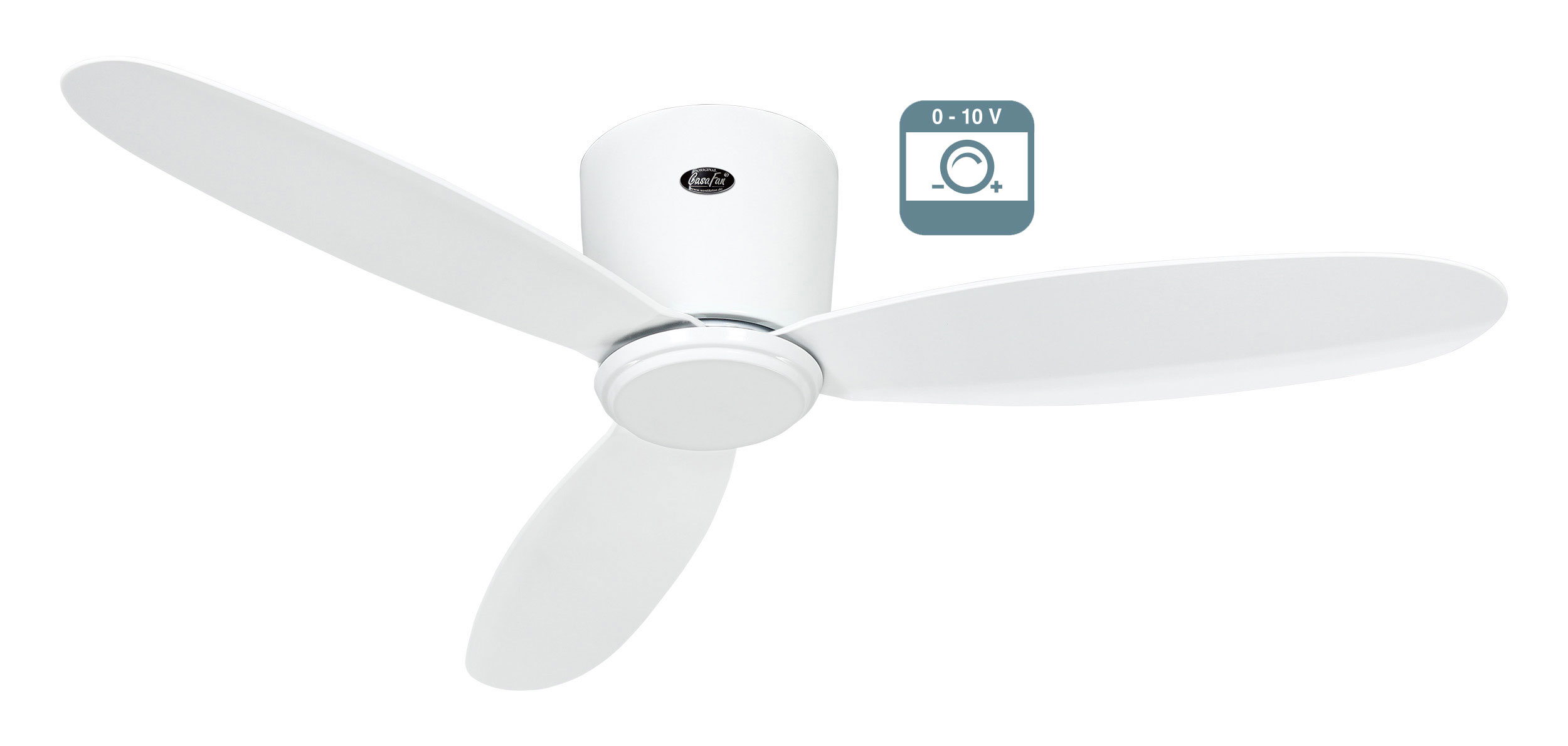 CasaFan Deckenventilator Eco Plano II 112 WE-WE 0 - 10 V Produktbild Ean:4024397382163 SKU:3112831 Deckenventilator von www.Deckenventilator-Experte.de Bild 1
