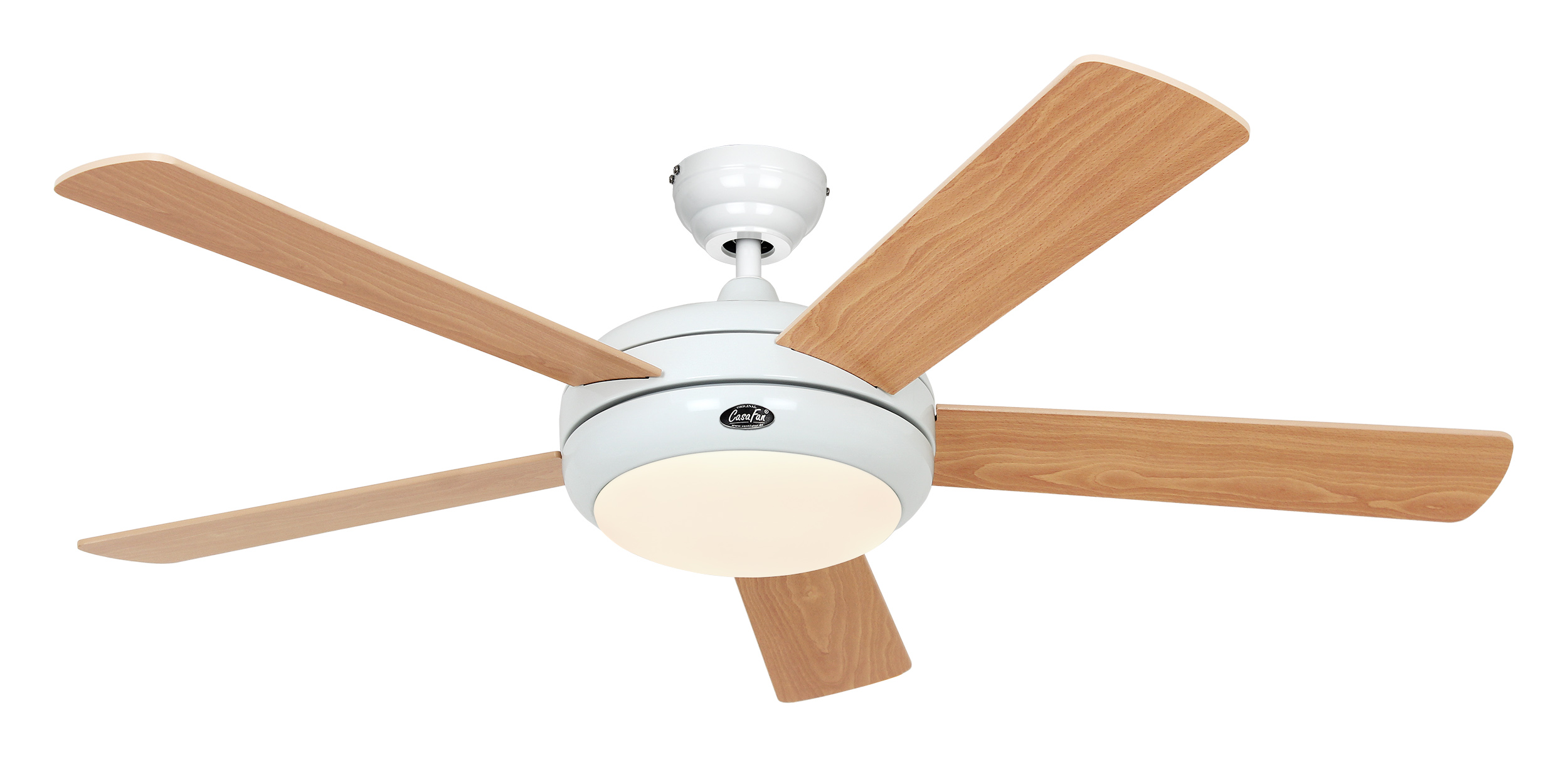 CasaFan Deckenventilator Titanium 132 WE-BU/KF mit Fernbedienung Produktbild Ean:4024397364541 SKU:9513258 Deckenventilator von www.Deckenventilator-Experte.de Bild 2