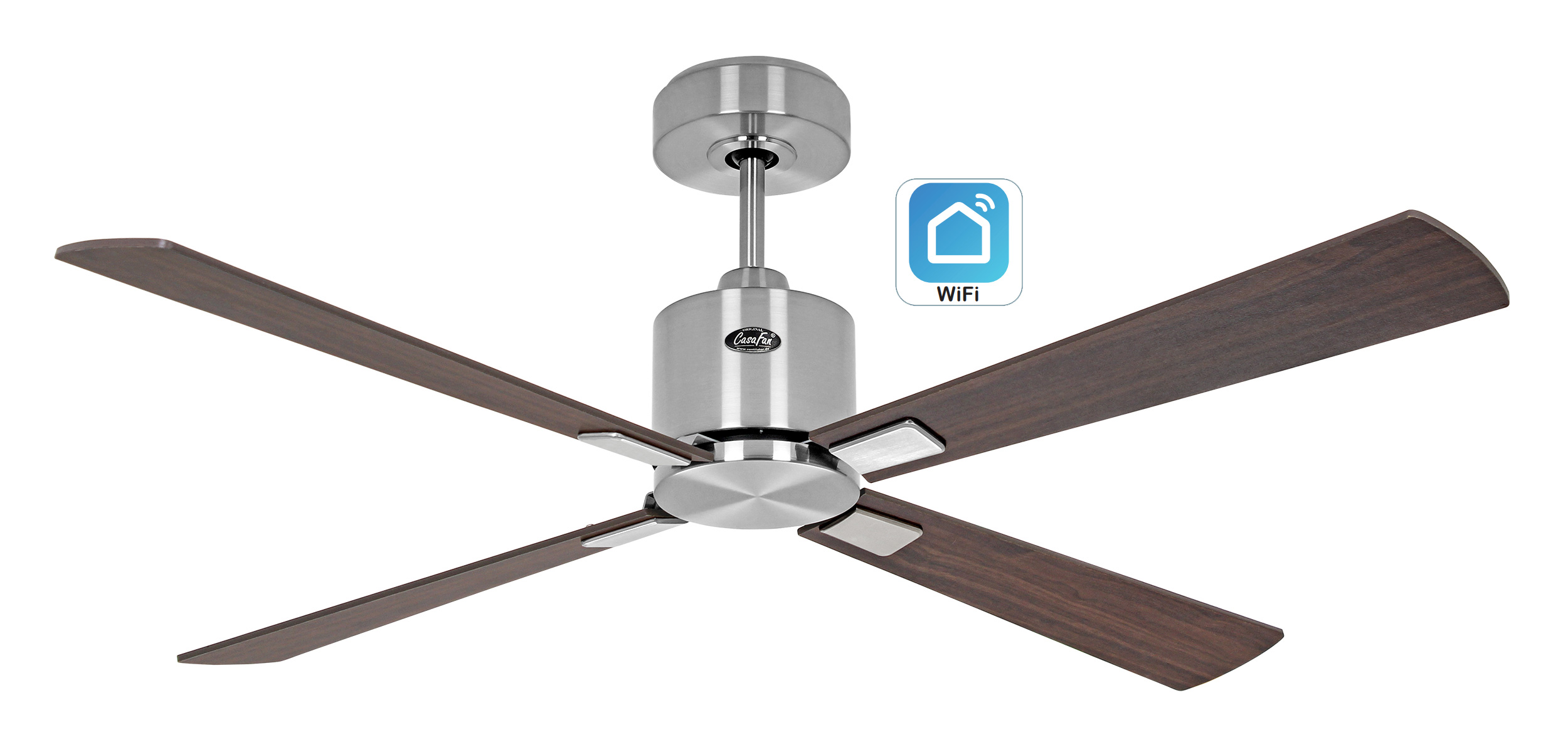 CasaFan Deckenventilator Eco Concept 132 BN-NB/KI WiFi Produktbild Ean:4024397381128 SKU:921361W Deckenventilator von www.Deckenventilator-Experte.de Bild 1