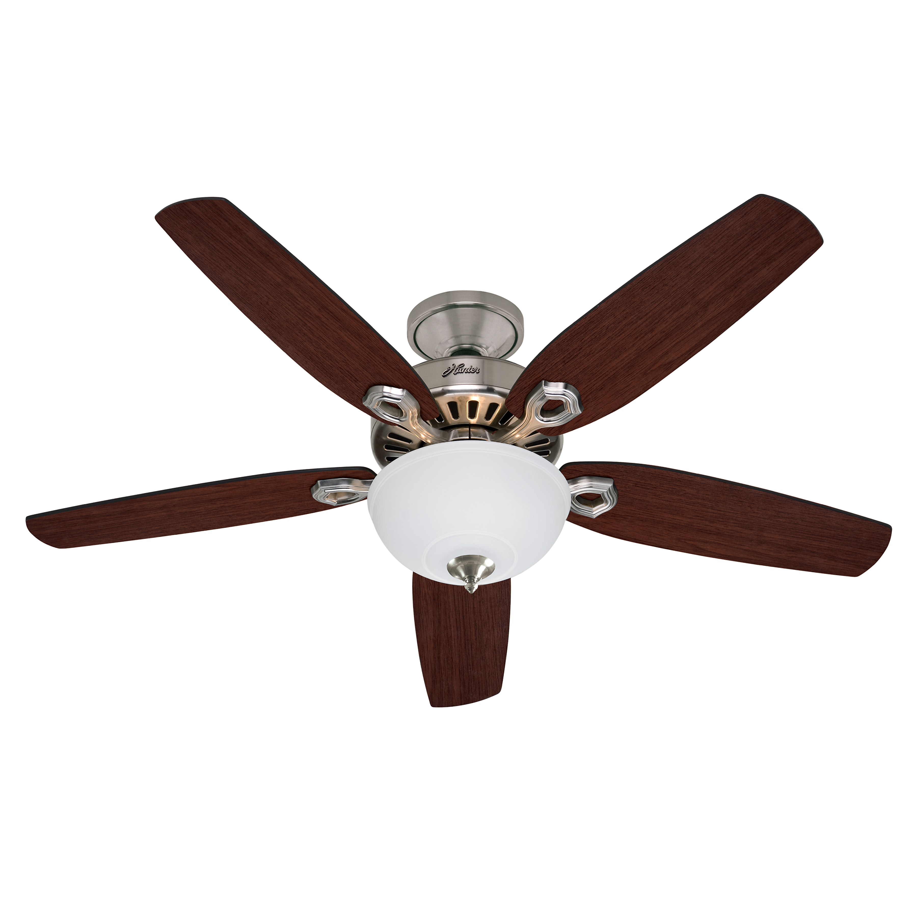 Hunter Deckenventilator Builder Deluxe BN Produktbild Ean:0049694505712 SKU:50571 Deckenventilator von www.Deckenventilator-Experte.de Bild 1