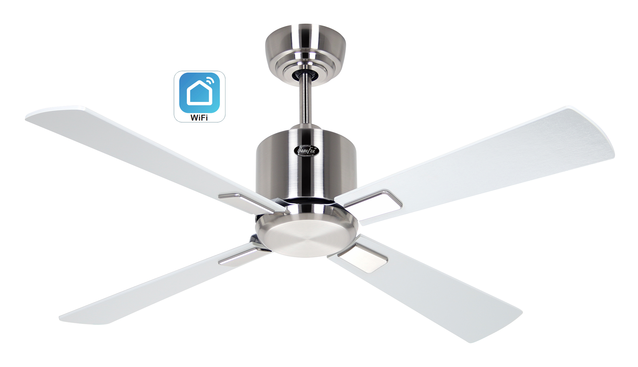 CasaFan Deckenventilator Eco Neo III 103 BN-WE/LG WiFi Produktbild Ean:4024397383306 SKU:942131W Deckenventilator von www.Deckenventilator-Experte.de Bild 1