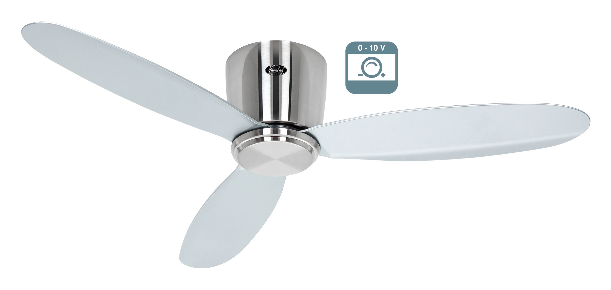 CasaFan Deckenventilator Eco Plano II 112 BN-SI 0 - 10 V Produktbild Ean:4024397382156 SKU:3112801 Deckenventilator von www.Deckenventilator-Experte.de Bild 1