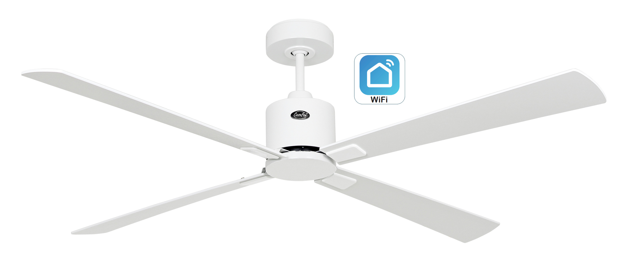 CasaFan Deckenventilator Eco Concept 152 WE-WE/LG WiFi Produktbild Ean:4024397381166 SKU:921562W Deckenventilator von www.Deckenventilator-Experte.de Bild 1