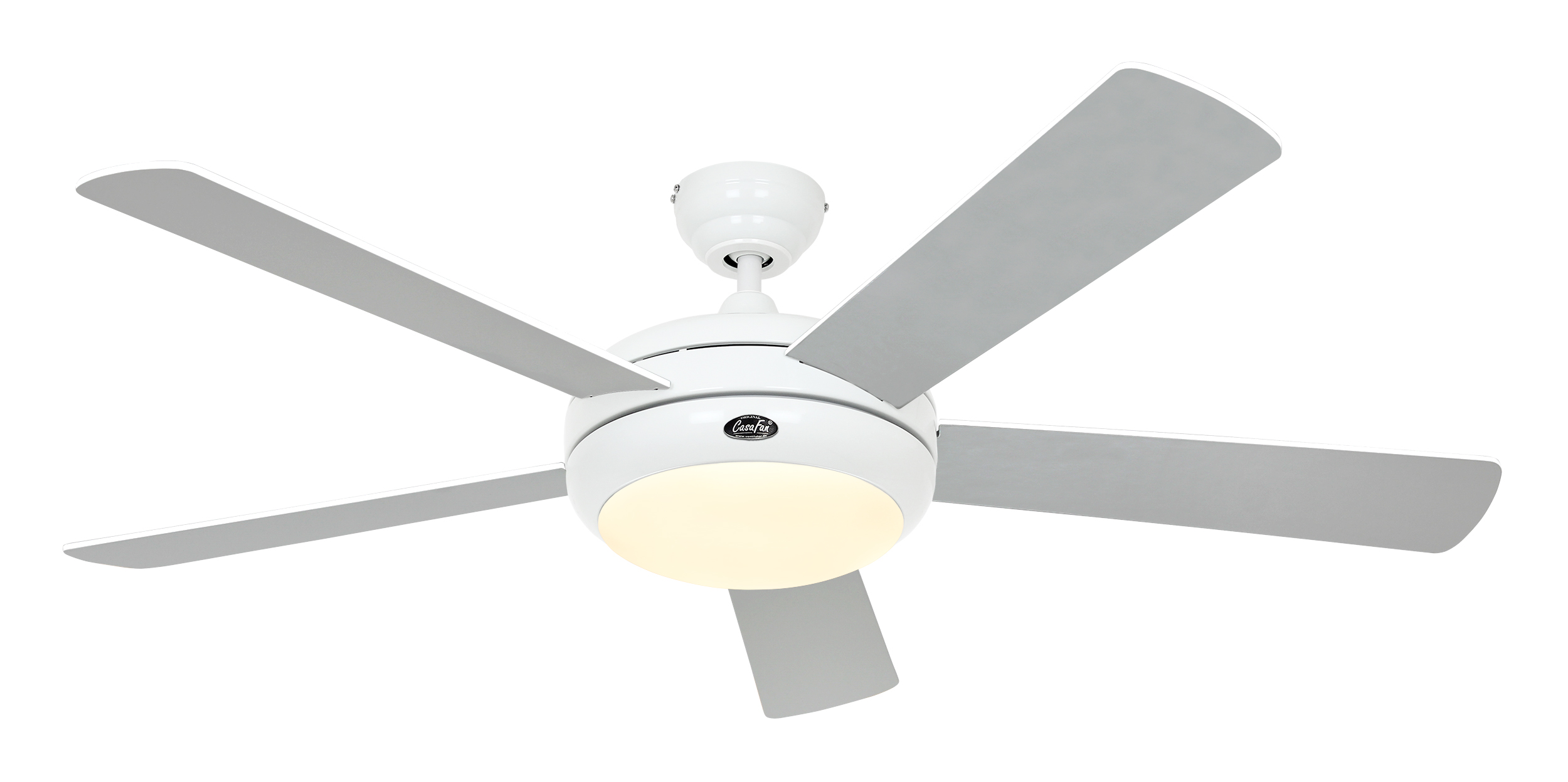 CasaFan Deckenventilator Titanium 132 WE-WE/LG mit Fernbedienung Produktbild Ean:4024397132614 SKU:9513261 Deckenventilator von www.Deckenventilator-Experte.de Bild 2