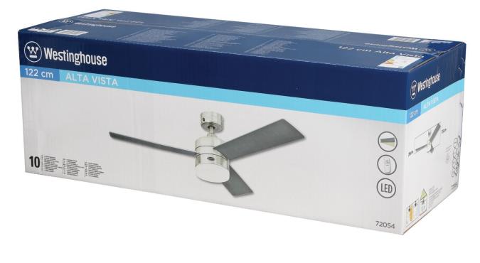 Westinghouse Alta Vista Grafit/Ahorn Deckevenventilator - EAN 4895105609557 Produkt 7205440 Bild 10