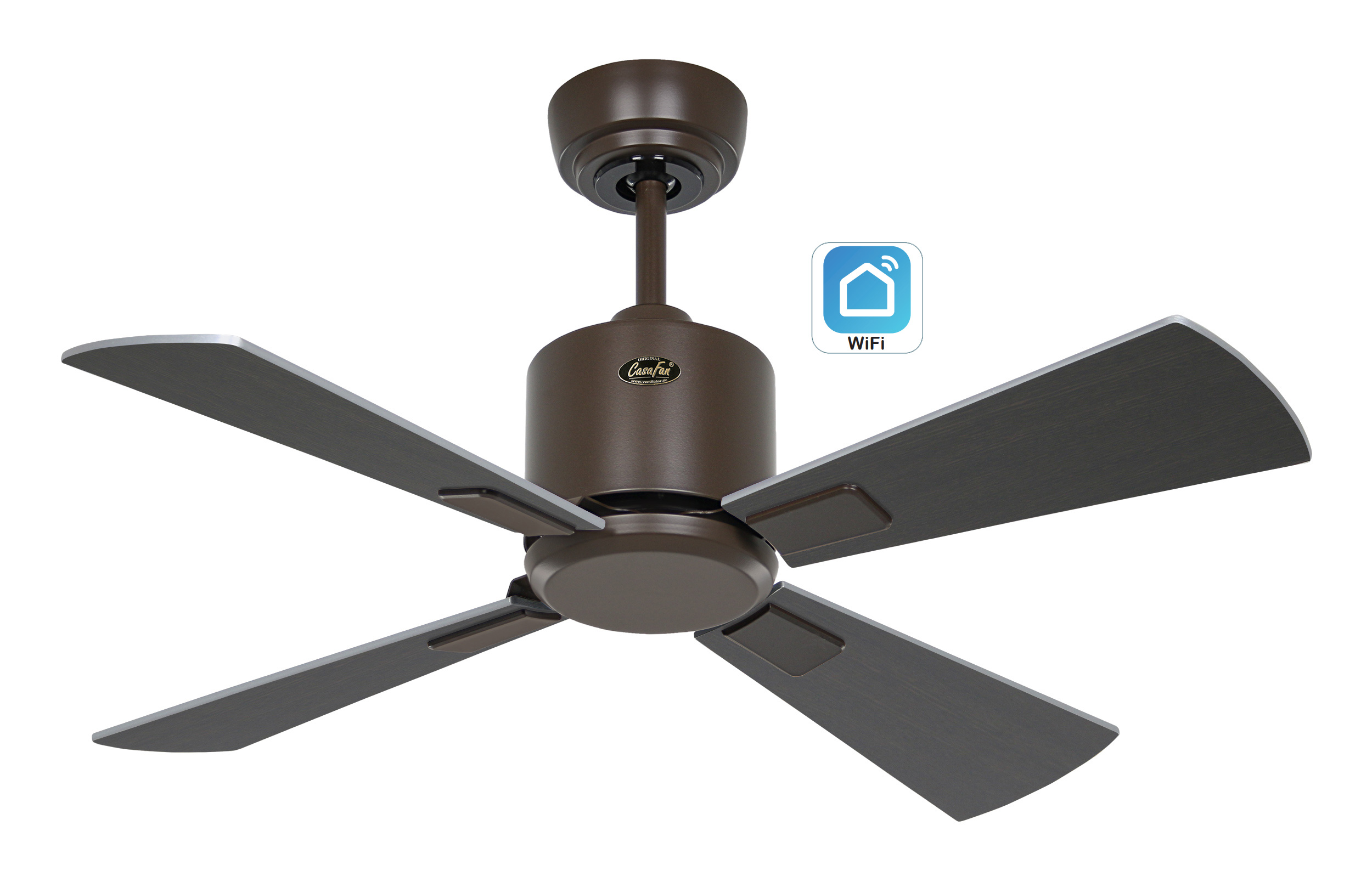 CasaFan Deckenventilator Eco Neo III 92 BZ-WN/SI WiFi Produktbild Ean:4024397383153 SKU:949041W Deckenventilator von www.Deckenventilator-Experte.de Bild 1