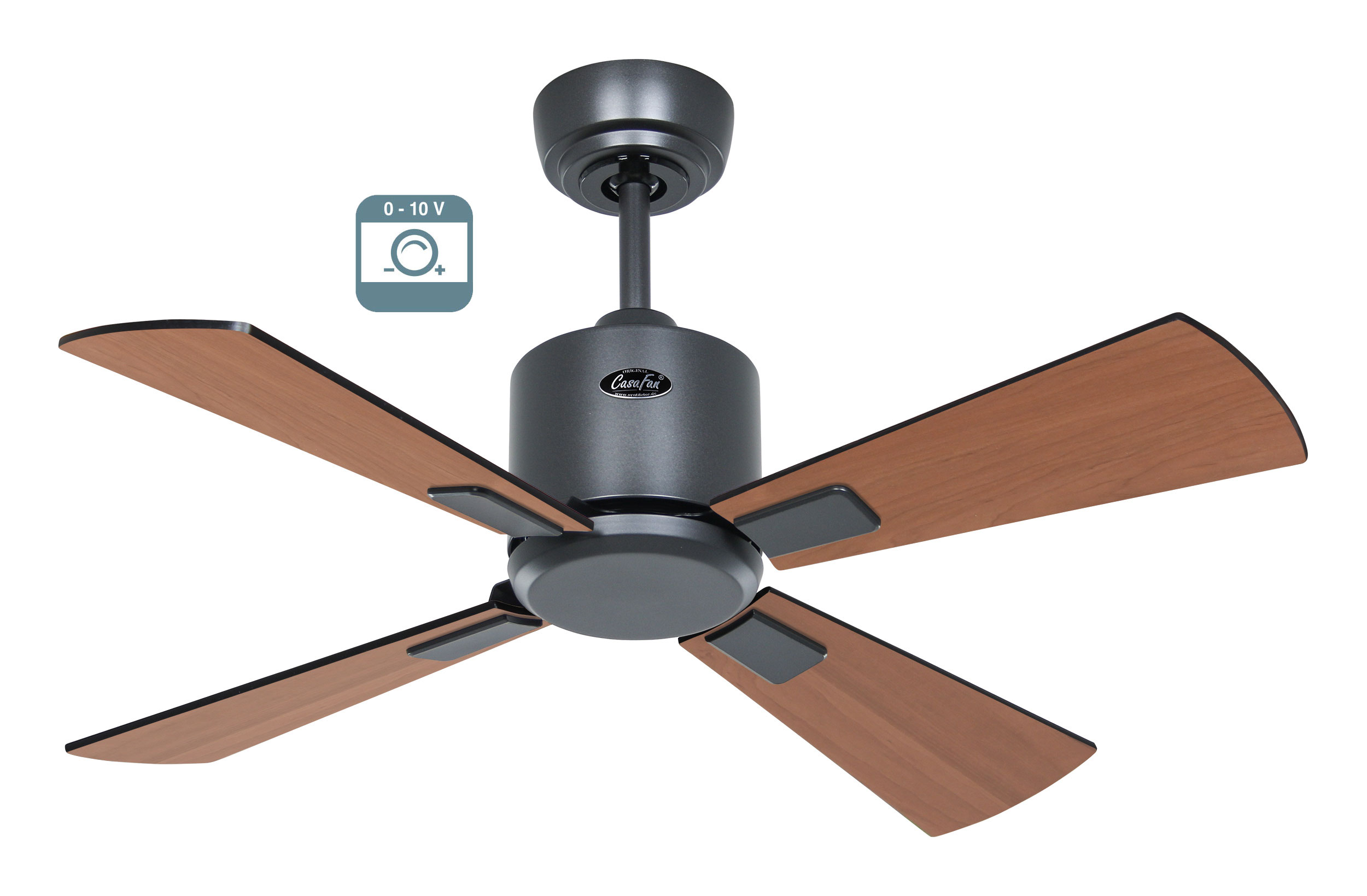 CasaFan Deckenventilator Eco Neo III 92 BG-SW/TK 0 - 10 V Produktbild Ean:4024397384044 SKU:9520111 Deckenventilator von www.Deckenventilator-Experte.de Bild 1