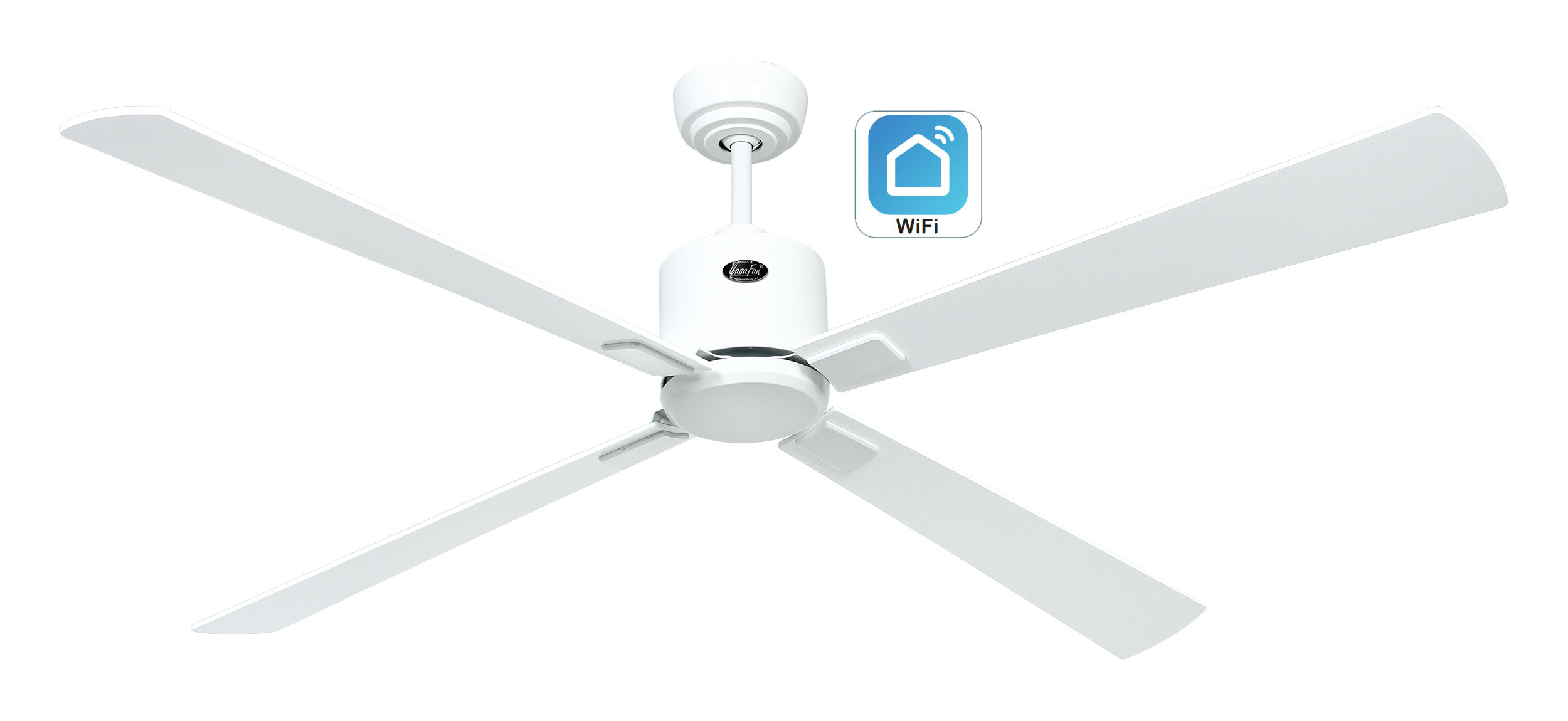 CasaFan Deckenventilator Eco Neo III 152 WE-WE/LG WiFi Produktbild Ean:4024397383672 SKU:943333W Deckenventilator von www.Deckenventilator-Experte.de Bild 1