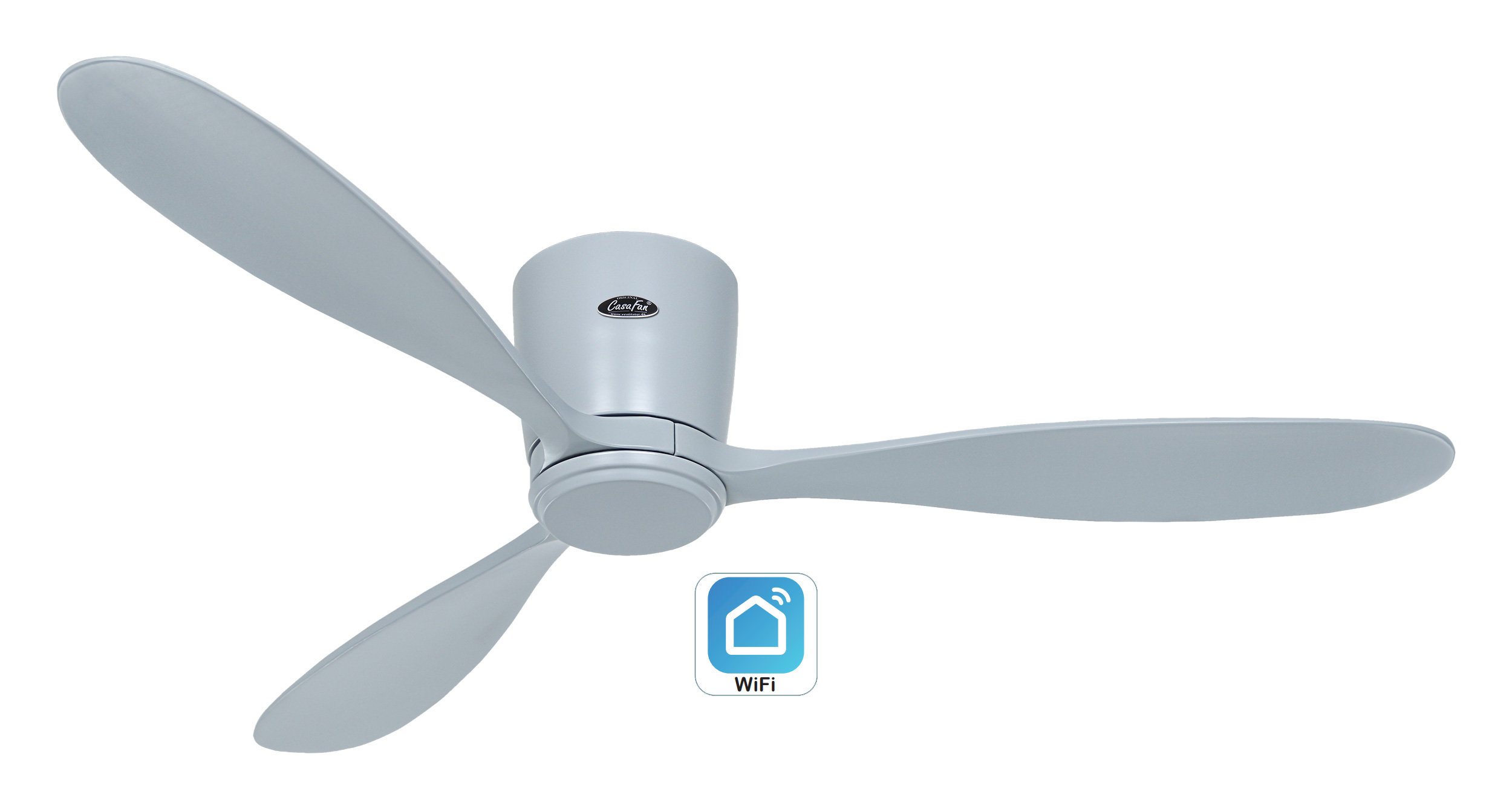 CasaFan Deckenventilator Eco Plano Wood LG-LG WiFi Produktbild Ean:4024397381098 SKU:313286W Deckenventilator von www.Deckenventilator-Experte.de Bild 1