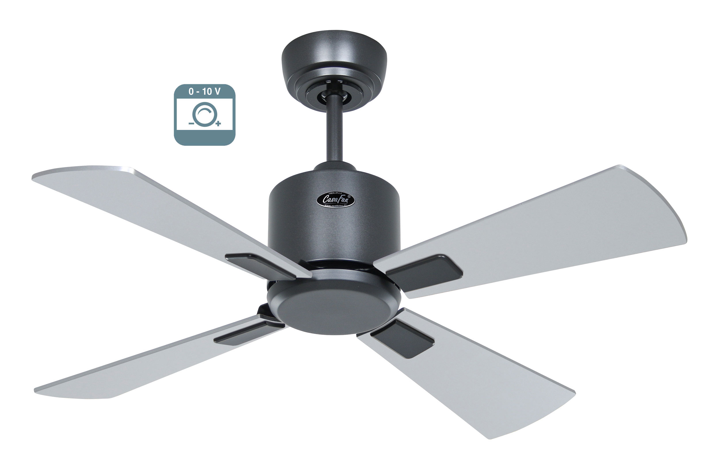 CasaFan Deckenventilator Eco Neo III 92 BG-WN/SI 0 - 10 V Produktbild Ean:4024397384051 SKU:9520411 Deckenventilator von www.Deckenventilator-Experte.de Bild 1