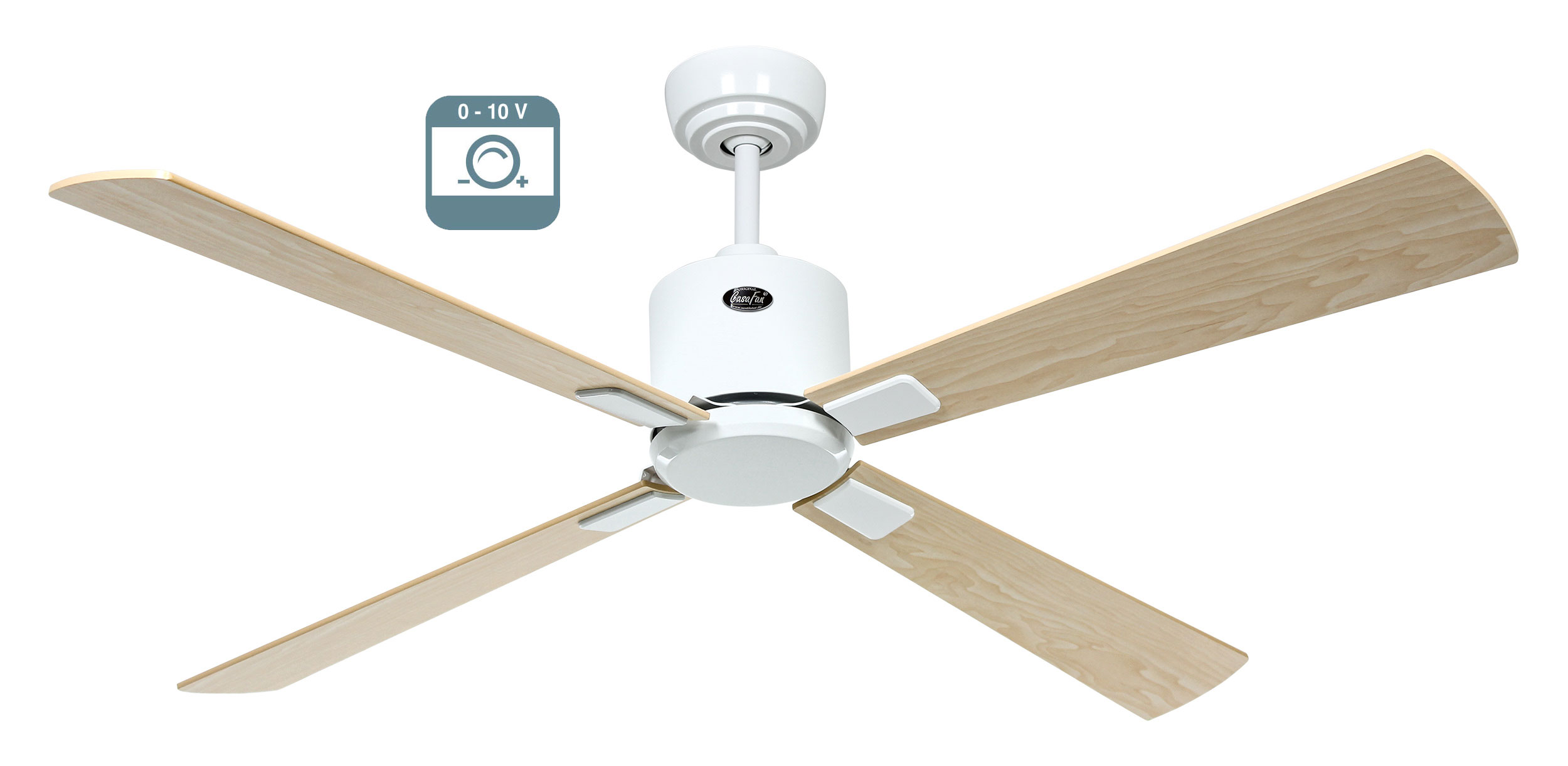 CasaFan Deckenventilator Eco Neo III 132 WE-AH/BU 0 - 10 V Produktbild Ean:4024397384587 SKU:9432221 Deckenventilator von www.Deckenventilator-Experte.de Bild 1