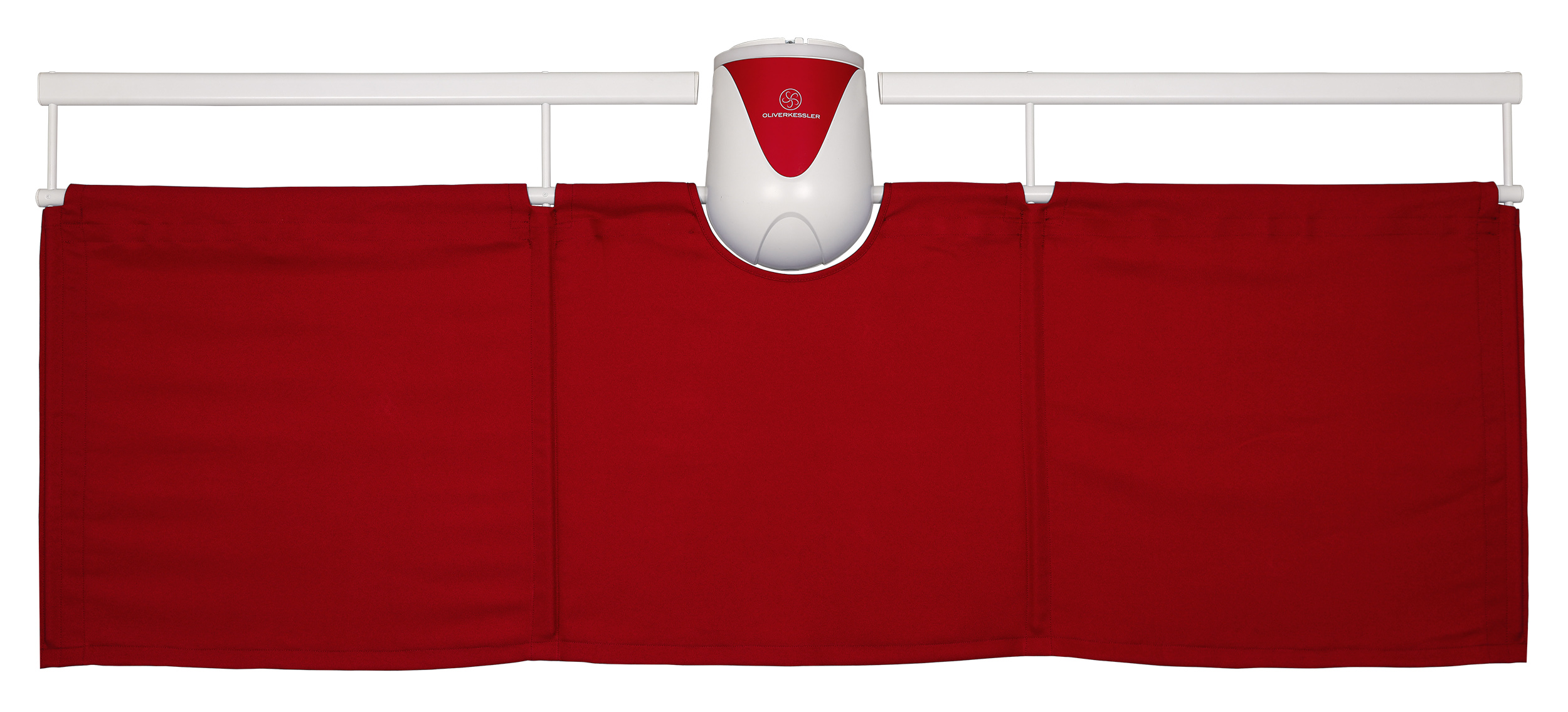 CasaFan Deckenventilator The Sensu Punkah Flügel Rot Produktbild Ean:4024397418022 SKU:941802 Deckenventilator von www.Deckenventilator-Experte.de Bild 1