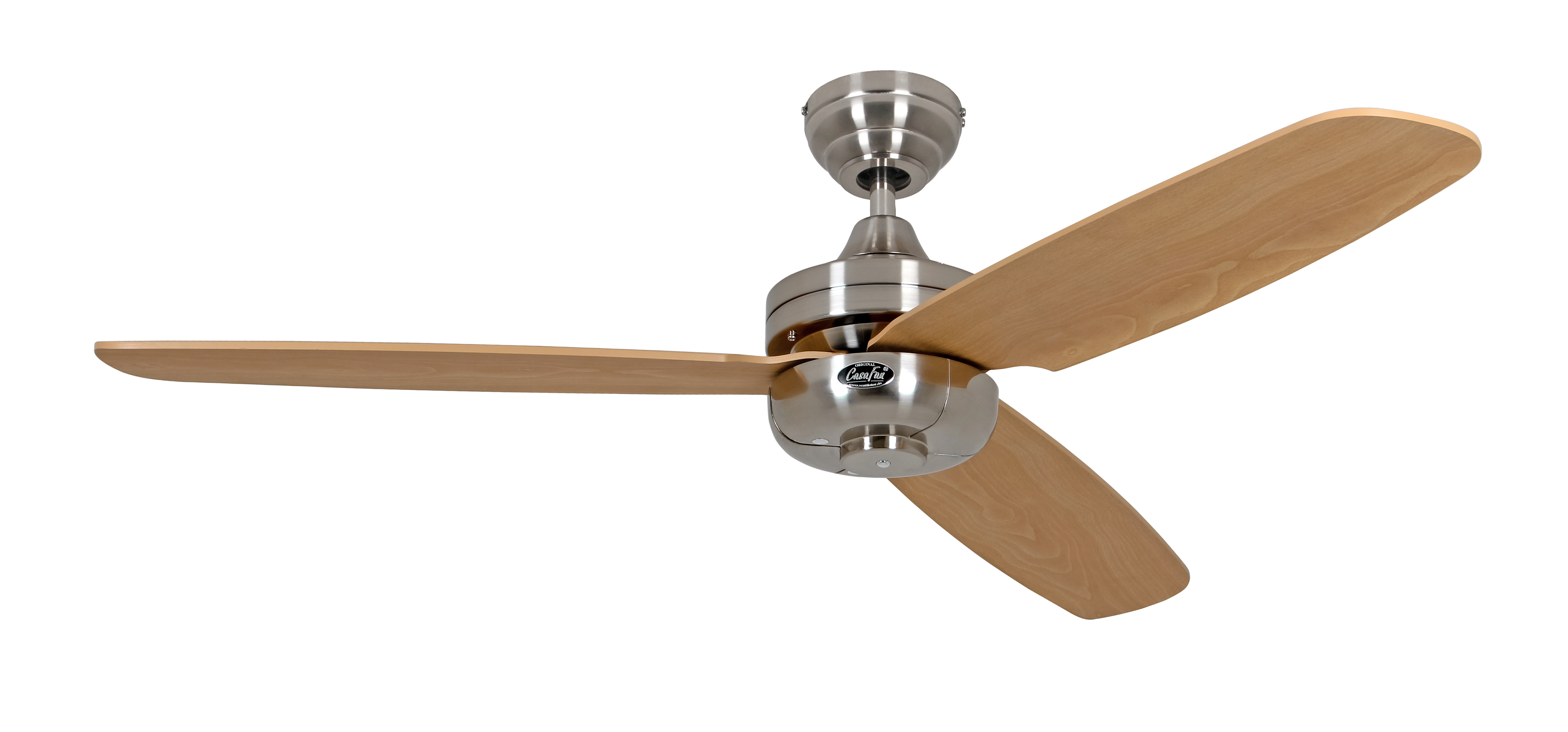 CasaFan Deckenventilator Night Flight BN-BU ohne Steuerung Produktbild Ean:4024397349357 SKU:8313215 Deckenventilator von www.Deckenventilator-Experte.de Bild 1