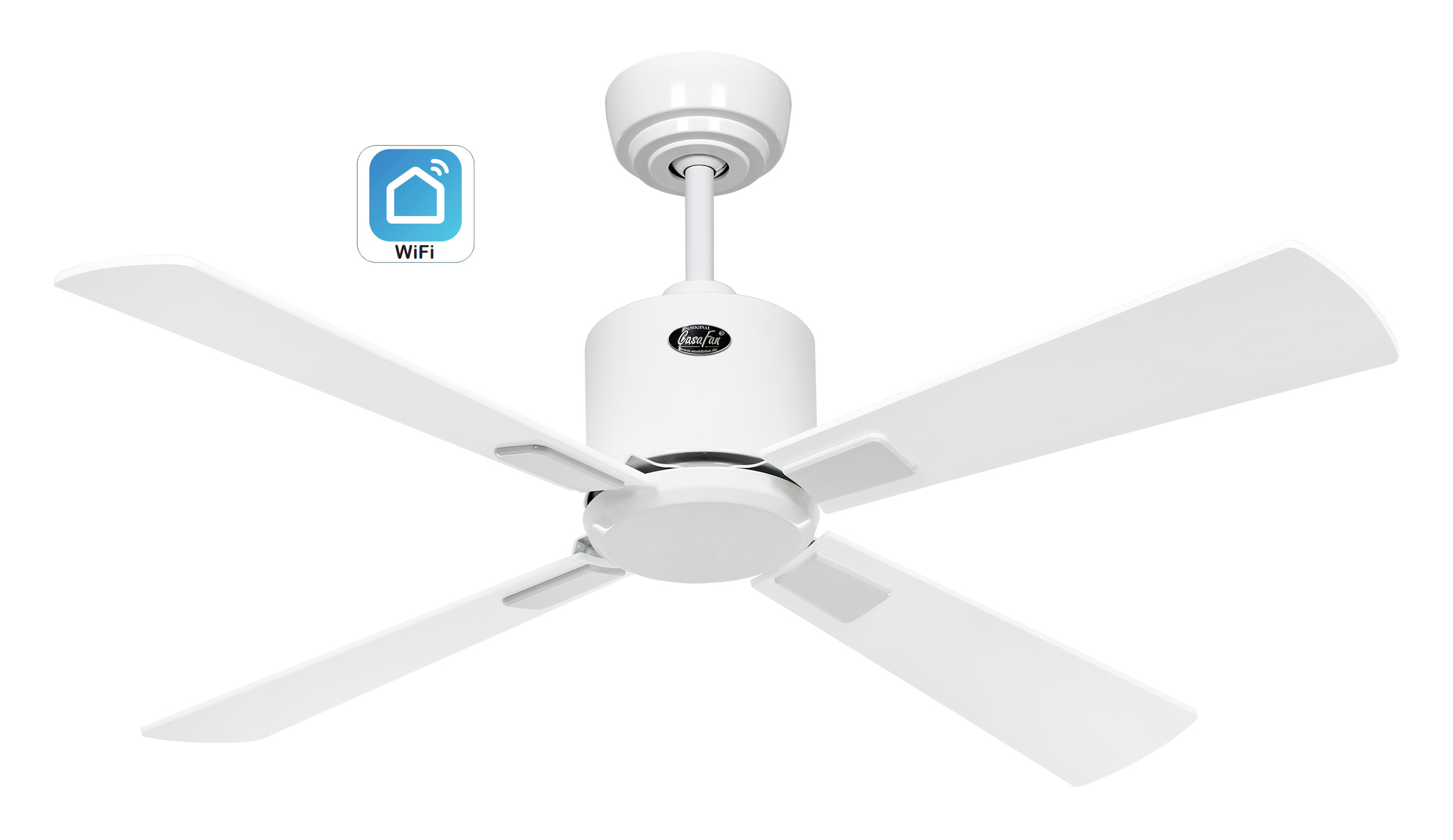 CasaFan Deckenventilator Eco Neo III 103 WE-WE/LG WiFi Produktbild Ean:4024397383429 SKU:943131W Deckenventilator von www.Deckenventilator-Experte.de Bild 1
