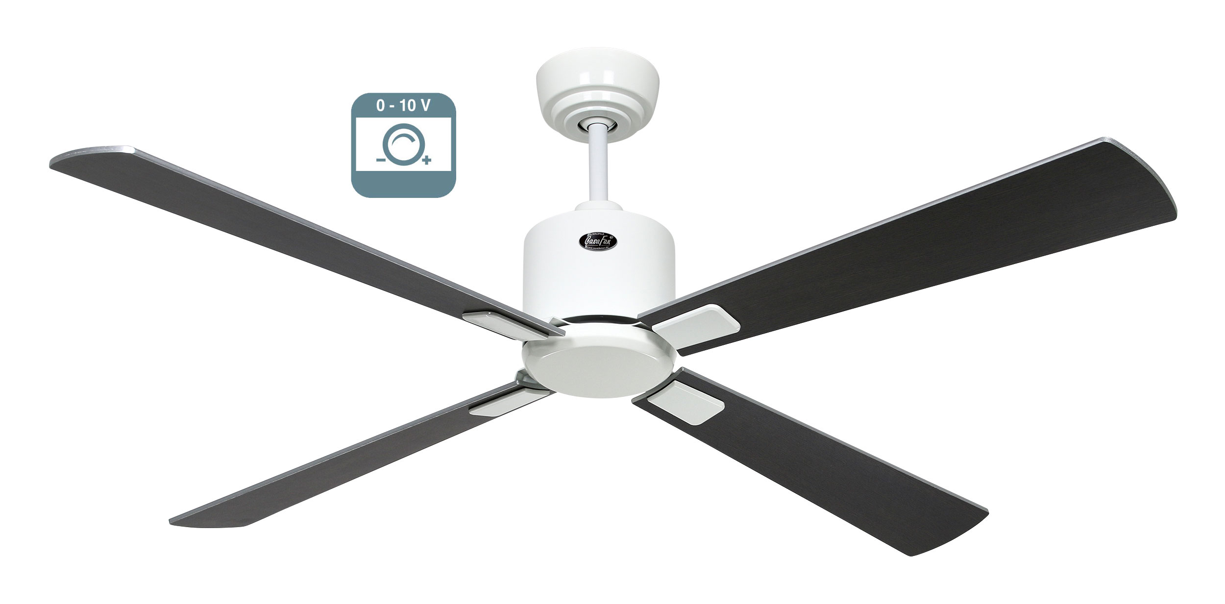 CasaFan Deckenventilator Eco Neo III 132 WE-WN/SI 0 - 10 V Produktbild Ean:4024397384617 SKU:9432421 Deckenventilator von www.Deckenventilator-Experte.de Bild 1