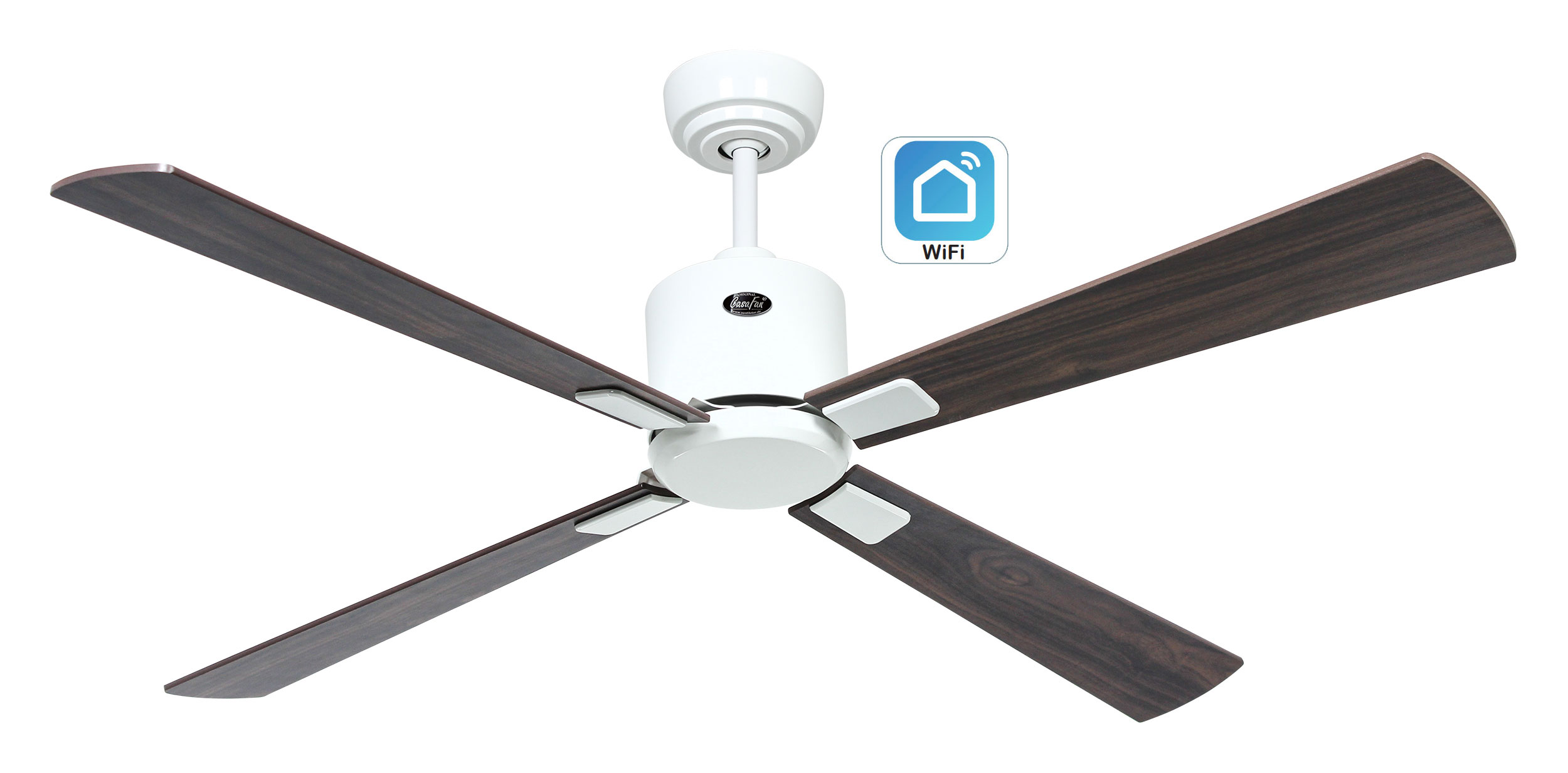 CasaFan Deckenventilator Eco Neo III 132 WE-NB/KI WiFi Produktbild Ean:4024397383528 SKU:943212W Deckenventilator von www.Deckenventilator-Experte.de Bild 1