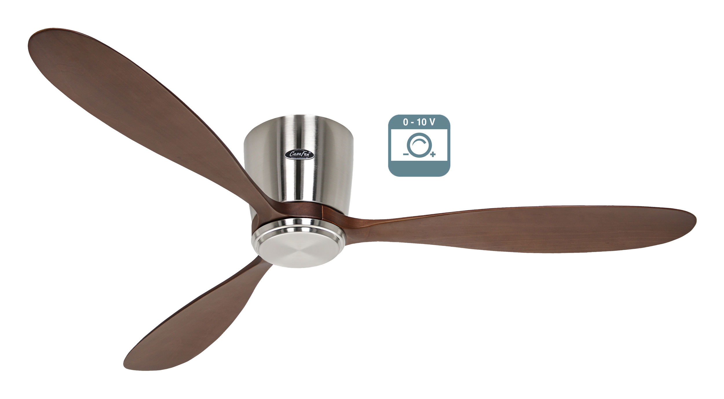 CasaFan Deckenventilator Eco Plano Wood BN-NB 0 - 10 V Produktbild Ean:4024397382460 SKU:3132881 Deckenventilator von www.Deckenventilator-Experte.de Bild 1