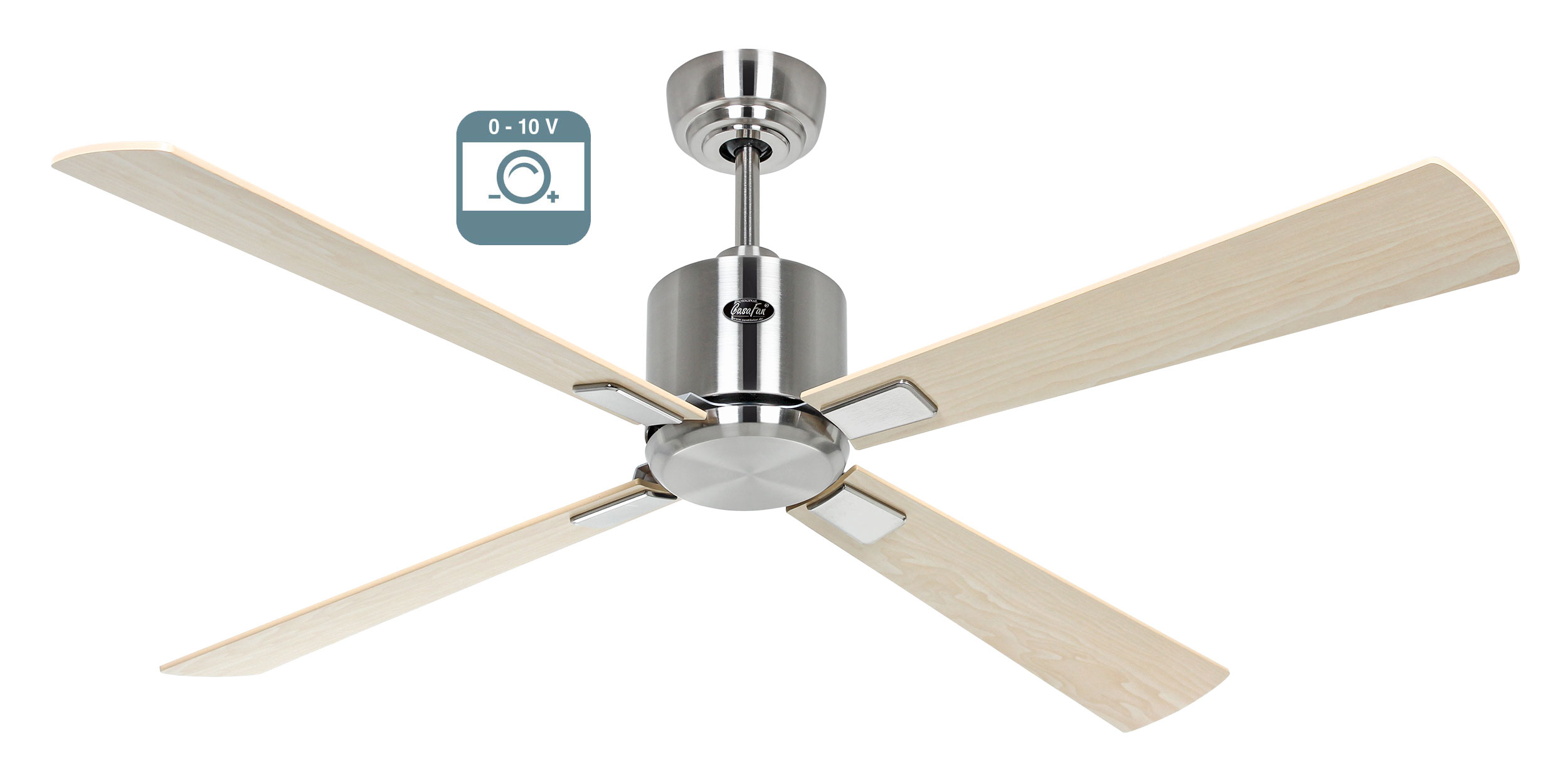CasaFan Deckenventilator Eco Neo III 132 BN-AH/BU 0 - 10 V Produktbild Ean:4024397384457 SKU:9422221 Deckenventilator von www.Deckenventilator-Experte.de Bild 1
