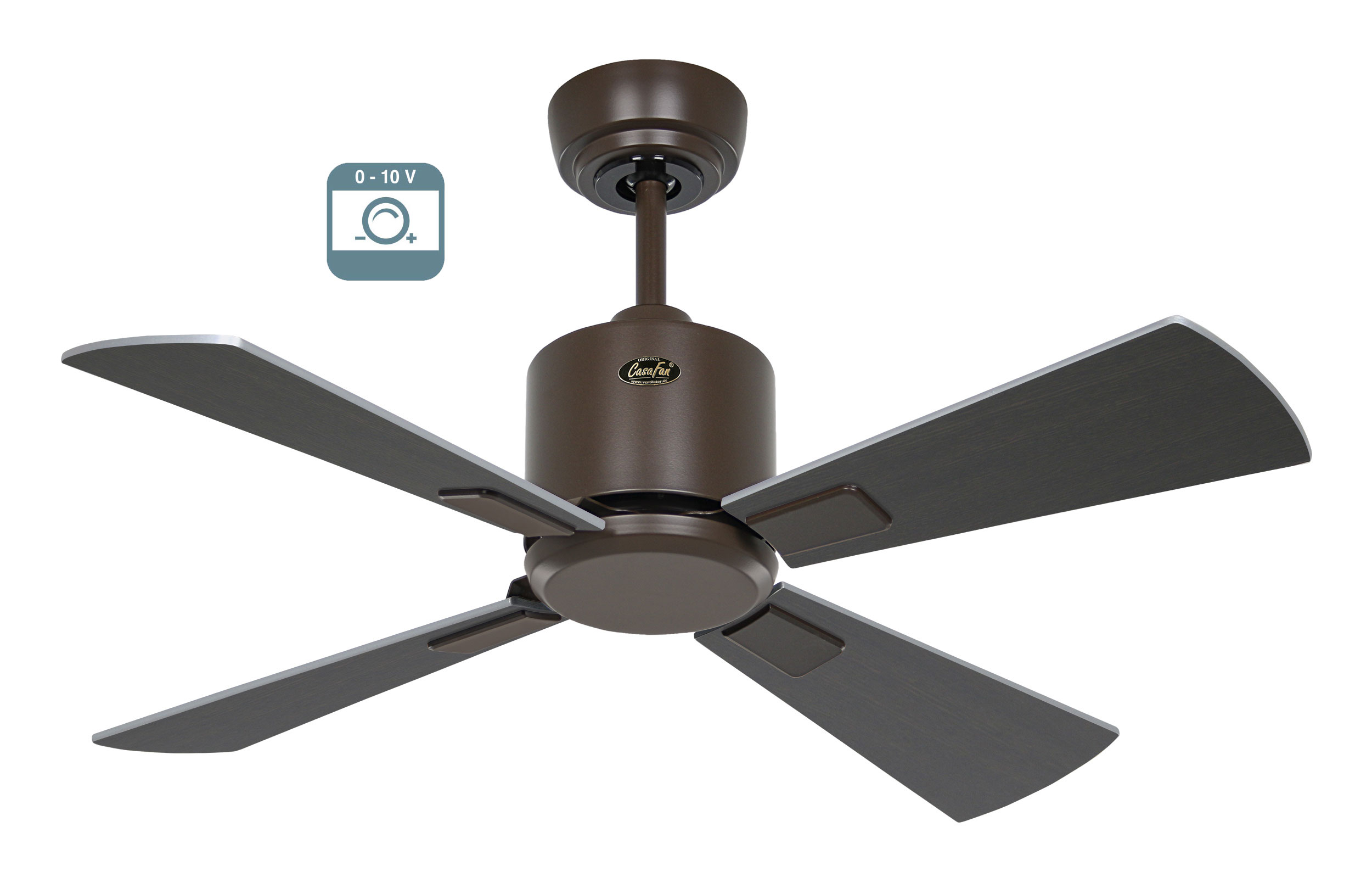 CasaFan Deckenventilator Eco Neo III 92 BZ-WN/SI 0 - 10 V Produktbild Ean:4024397384129 SKU:9490411 Deckenventilator von www.Deckenventilator-Experte.de Bild 1