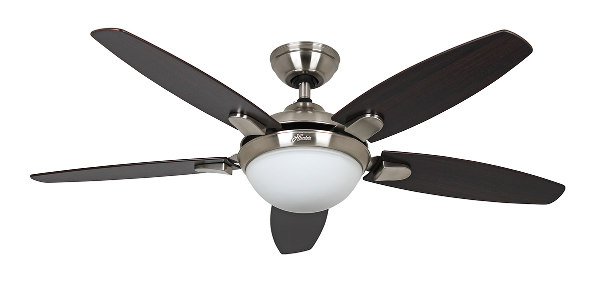 Hunter Deckenventilator Contempo BN Produktbild Ean:0049694506122 SKU:50612 Deckenventilator von www.Deckenventilator-Experte.de Bild 2