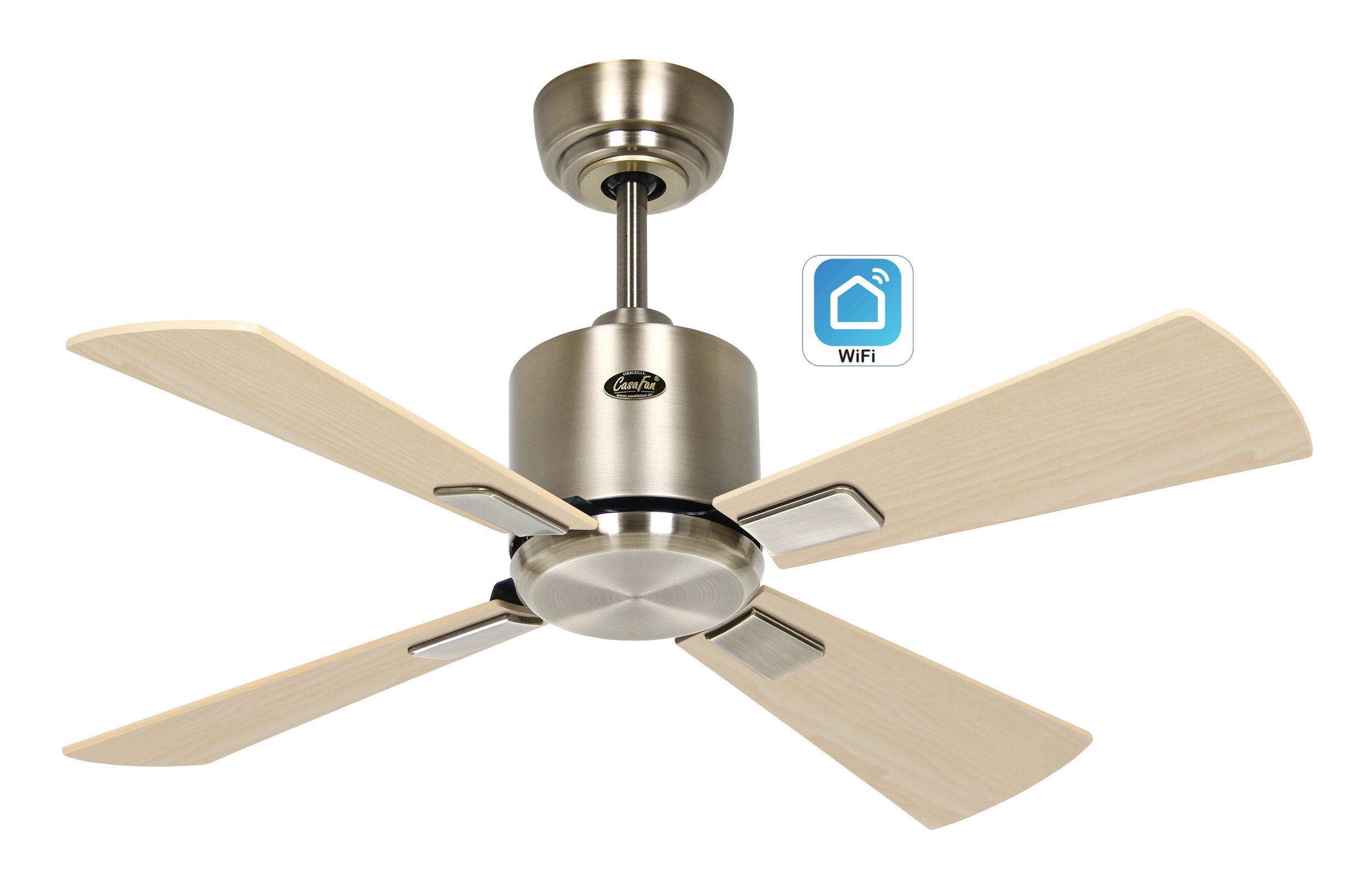 CasaFan Deckenventilator Eco Neo III 92 MA-AH/BU WiFi Produktbild Ean:4024397383191 SKU:944021W Deckenventilator von www.Deckenventilator-Experte.de Bild 1
