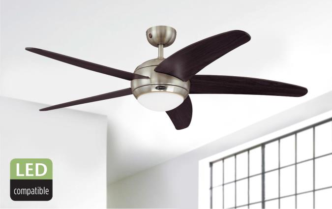 Westinghouse Bendan 132 cm Wenge Deckevenventilator - EAN 4895105604880 Produkt 7255740 Bild 5