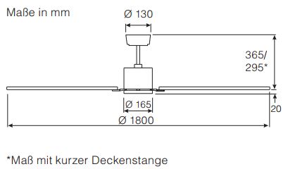 CasaFan Deckenventilator Eco Neo III 180 CH-WN/SI WiFi Produktbild Ean:4024397383900 SKU:948411W Deckenventilator von www.Deckenventilator-Experte.de Bild 2