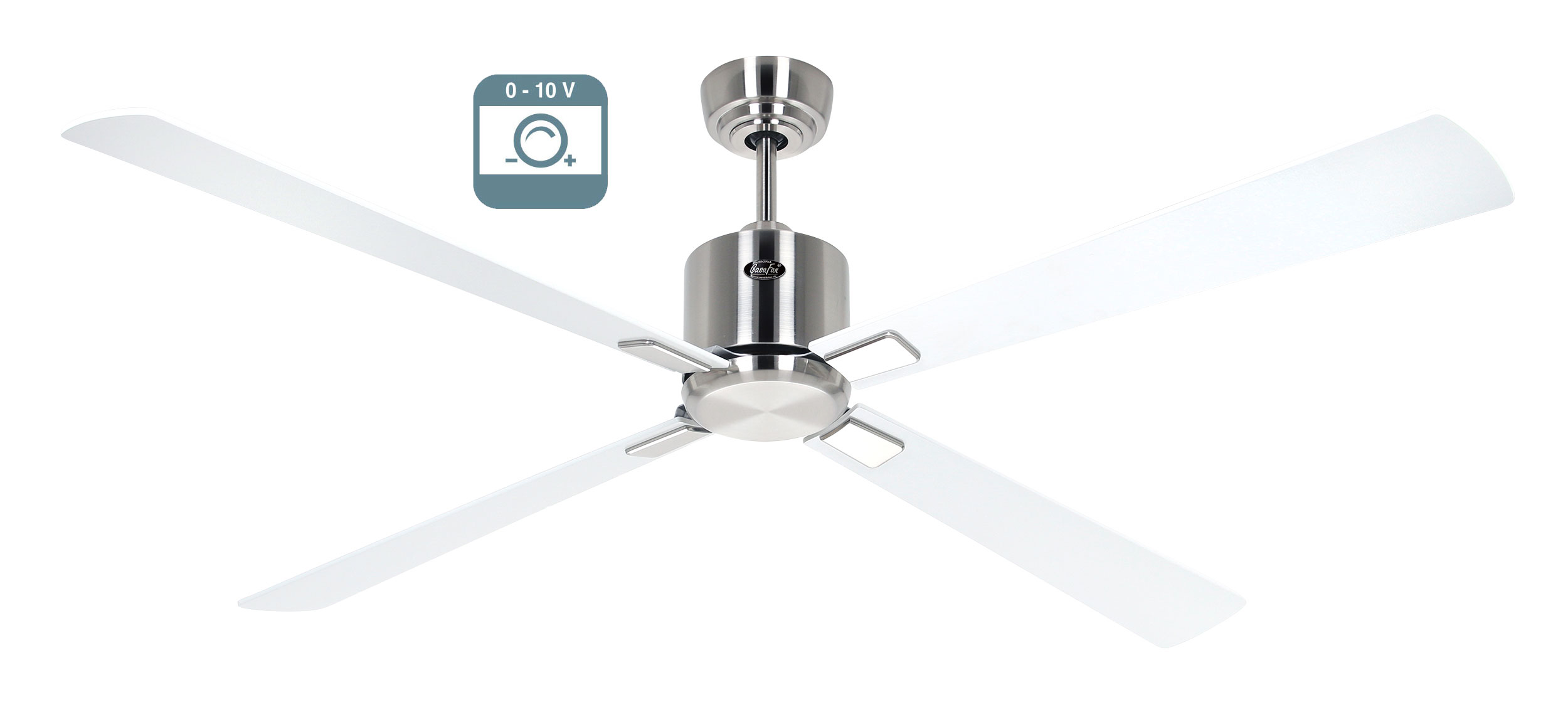 CasaFan Deckenventilator Eco Neo III 152 BN-WE/LG 0 - 10 V Produktbild Ean:4024397384679 SKU:9423331 Deckenventilator von www.Deckenventilator-Experte.de Bild 1