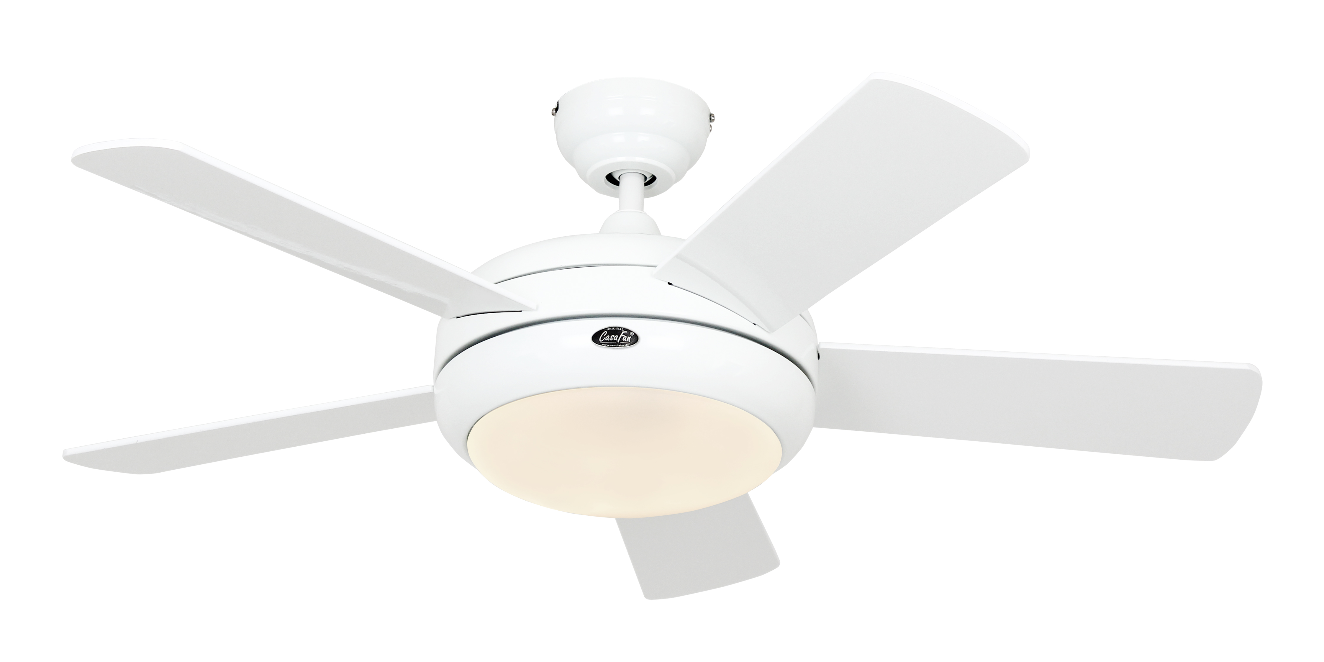 CasaFan Deckenventilator Titanium 105 WE-WE/LG ohne Steuerung Produktbild Ean:4024397370436 SKU:510561 Deckenventilator von www.Deckenventilator-Experte.de Bild 1