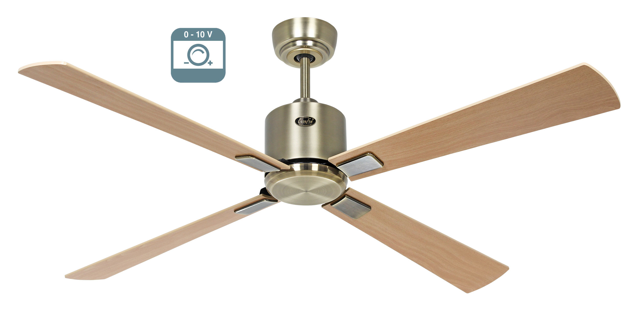 CasaFan Deckenventilator Eco Neo III 132 MA-AH/BU 0 - 10 V Produktbild Ean:4024397384563 SKU:9442221 Deckenventilator von www.Deckenventilator-Experte.de Bild 1