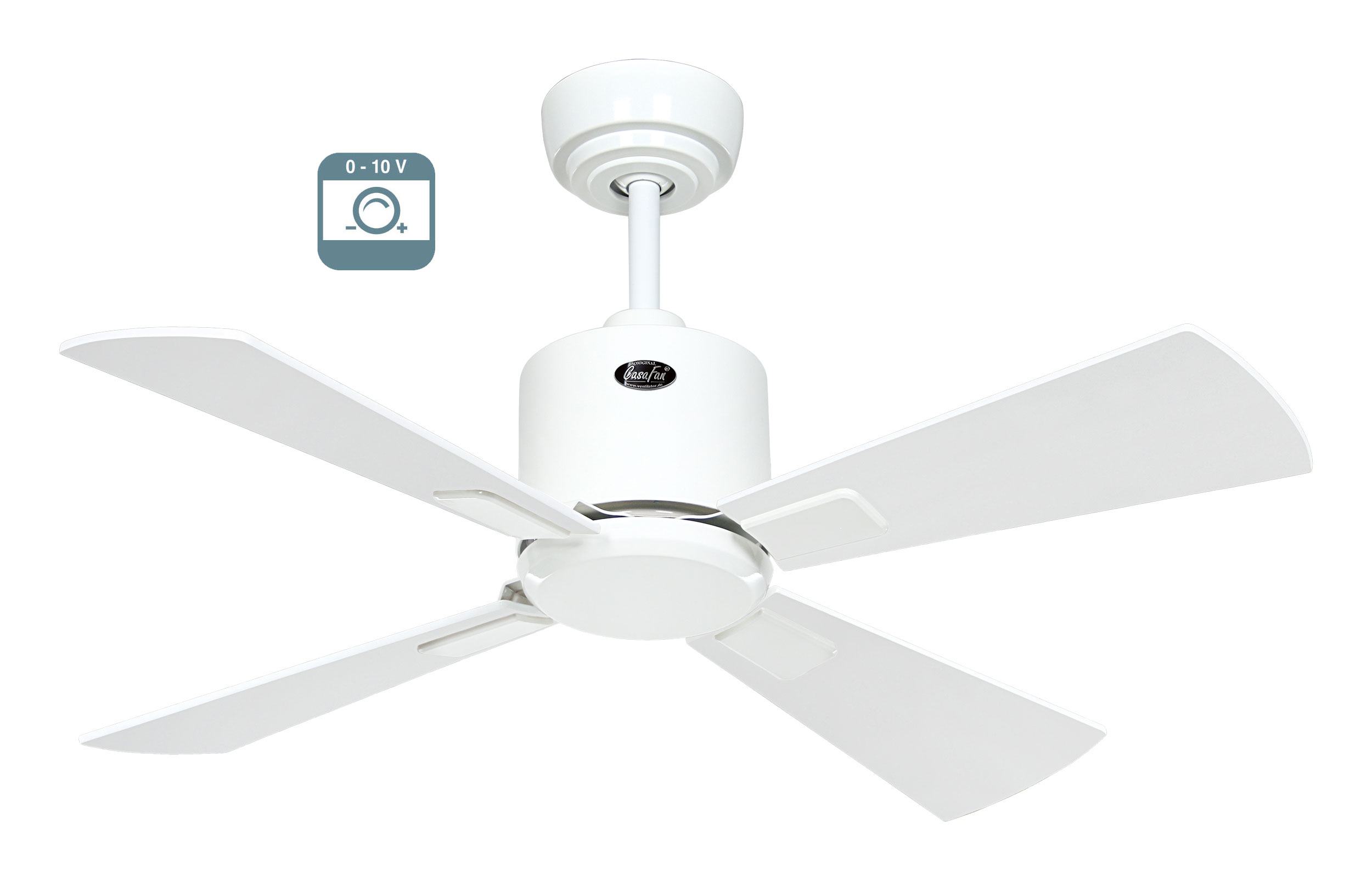 CasaFan Deckenventilator Eco Neo III 92 WE-WE/LG 0 - 10 V Produktbild Ean:4024397384204 SKU:9430311 Deckenventilator von www.Deckenventilator-Experte.de Bild 1