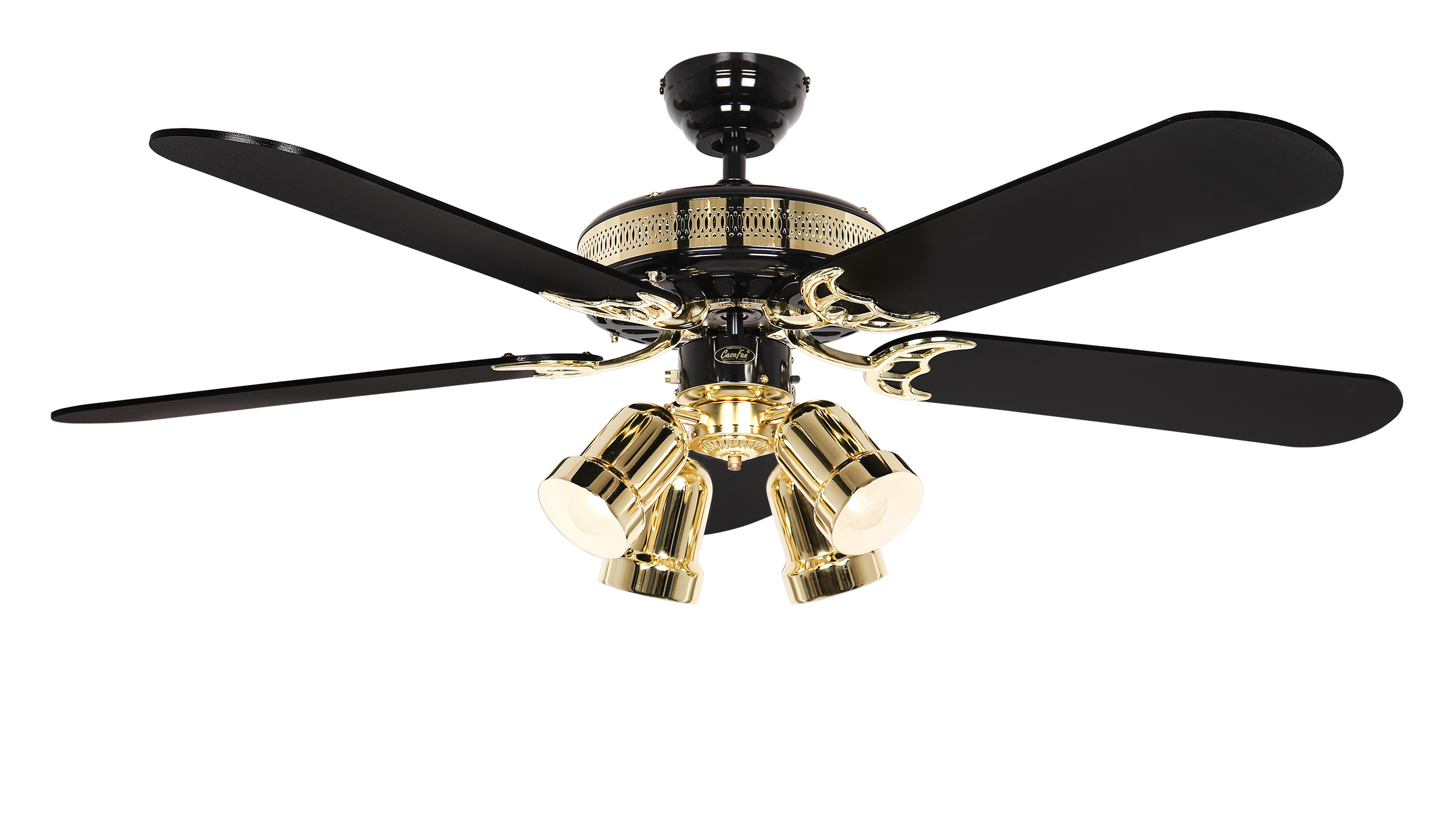 CasaFan Deckenventilator Black Magic mit Leuchte Produktbild Ean:4024397340507 SKU:513207 Deckenventilator von www.Deckenventilator-Experte.de Bild 6